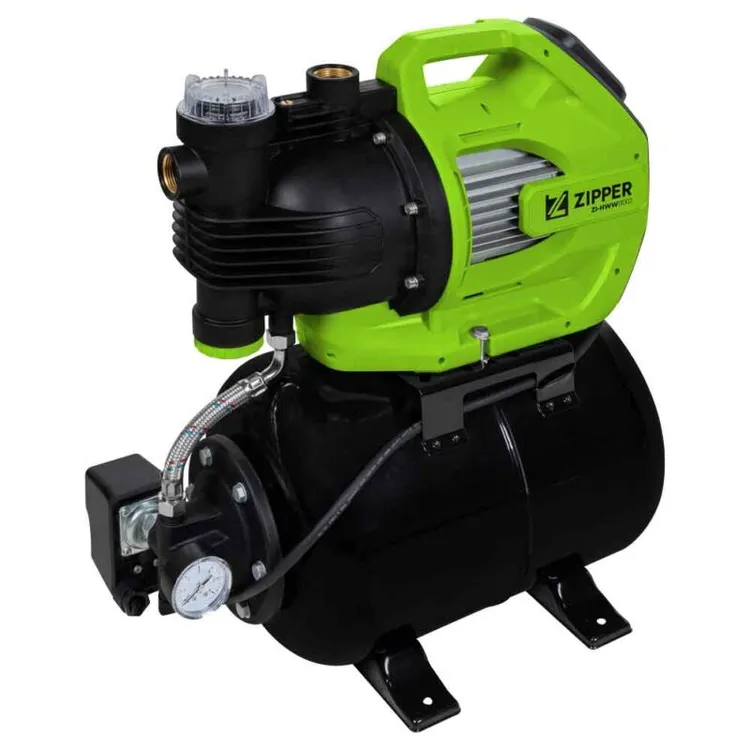 Bomba de Água Doméstica ZIPPER 1100W 230V Bomba de Água Doméstica ZIPPER 1100W 230V