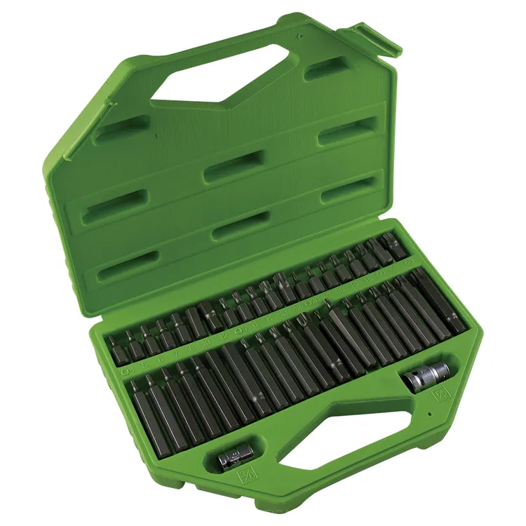 Caixa de Ferramentas com 42 Ponteiras JBM Torx, Hexagonais e Spline
