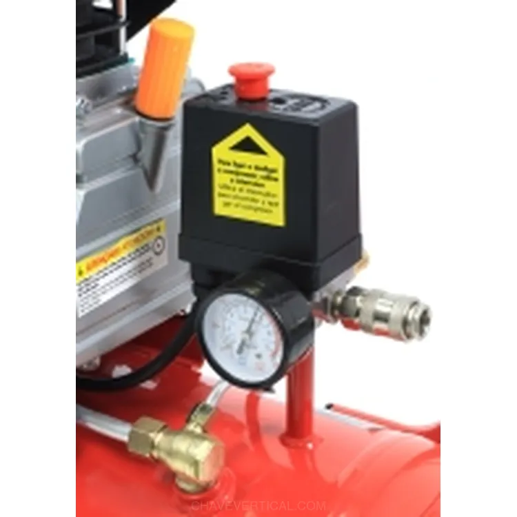 Compressor de Ar Monobloco MADER Ligeiro 24L 8Bar 135L/min