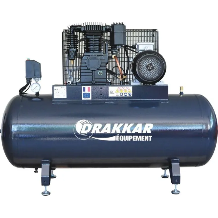 COMPRESSOR FIXO CORREIA 270L 5.5CV DRAKKAR COMPRESSOR FIXO CORREIA 270L 5.5CV DRAKKAR