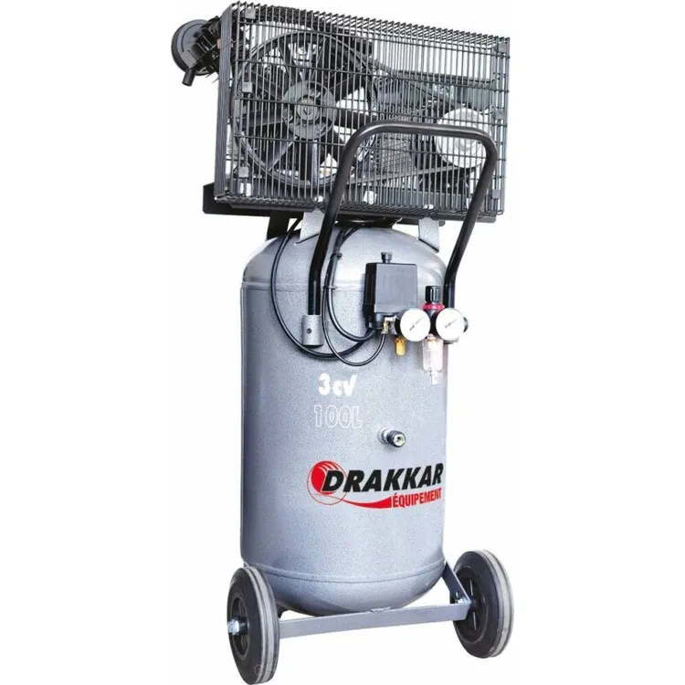 Compressor Vertical DRAKKAR 100L 3CV 230V Compressor Vertical DRAKKAR 100L 3CV 230V