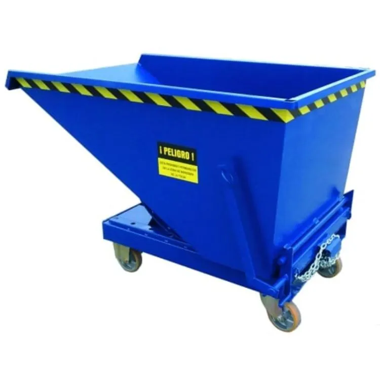 Contentor basculante ND 610LT 1500KG com rodas