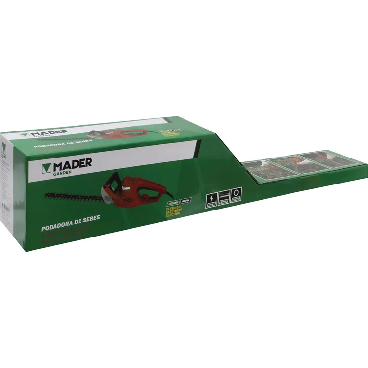 Corta-Sebes Elétrico MADER HTEG03C 600W 550mm 230V