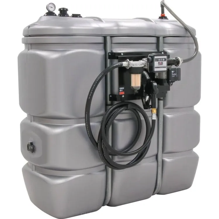 Depósito de Gasóleo Galvanizado PIUSI 1500L 230V 56 l/min Depósito de Gasóleo Galvanizado PIUSI 1500L 230V 56 l/min