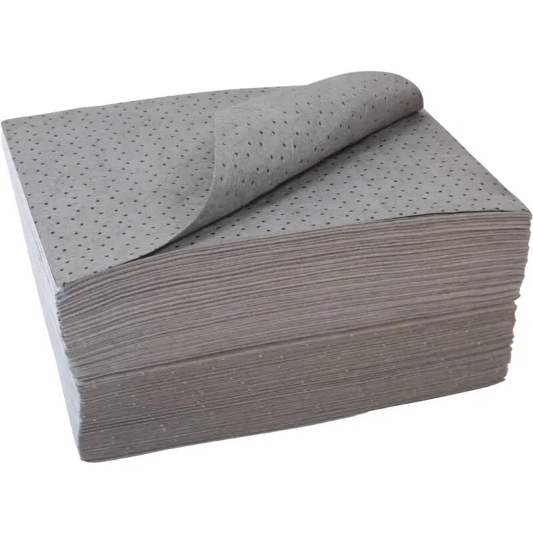 Folha Absorvente Todos os Líquidos 400x500mm Polipropileno