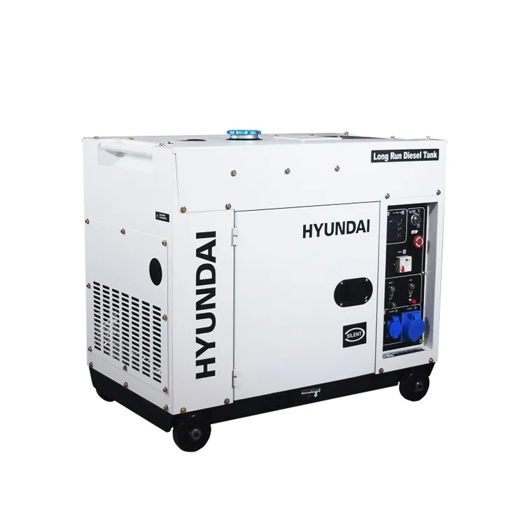 GERADOR A DIESEL APOIO SOLAR 6.3KW HYUNDAI GERADOR A DIESEL APOIO SOLAR 6.3KW HYUNDAI