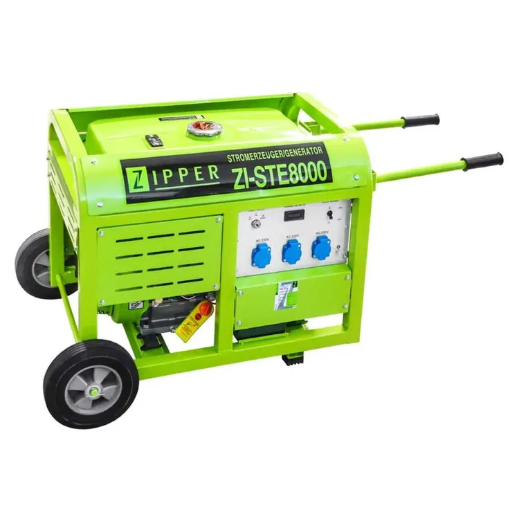 GERADOR ELÉTRICO 8000W 3X230V AVR ZIPPER GERADOR ELÉTRICO 8000W 3X230V AVR ZIPPER