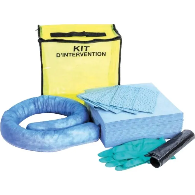 Kit de Intervenção Absorvente 20L Hidrocarbonetos 39 Peças Kit de Intervenção Absorvente 20L Hidrocarbonetos 39 Peças