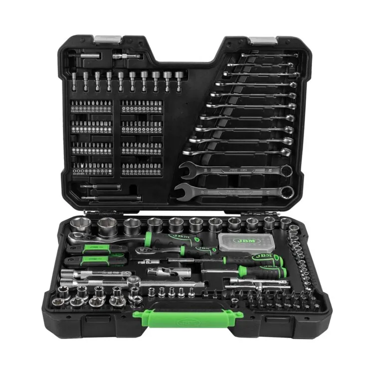 Mala de Ferramentas 232 Peças Hexagonal JBM 232 Peças Aço CrV/S2 Mala de Ferramentas 232 Peças Hexagonal JBM 232 Peças Aço CrV/S2