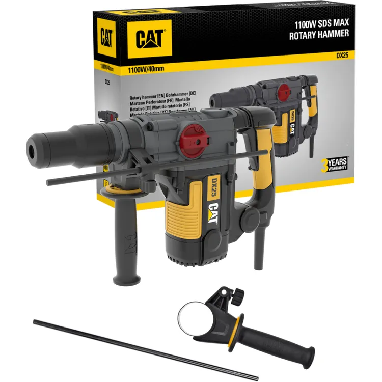 Martelo Perfurador SDS Max CAT 1100W 40mm Martelo Perfurador SDS Max CAT 1100W 40mm