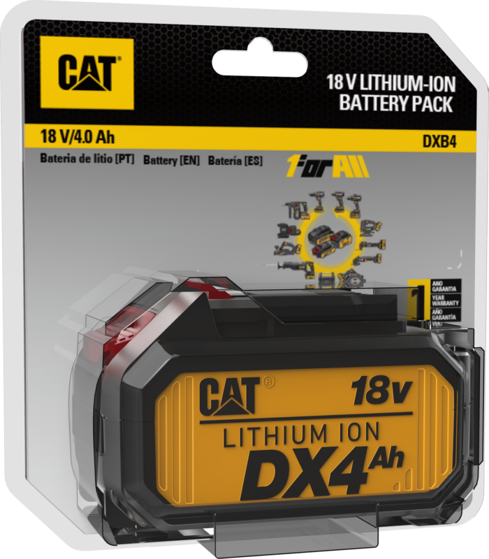 Bateria 18V 4.0Ah Li-Ion CAT DXB4