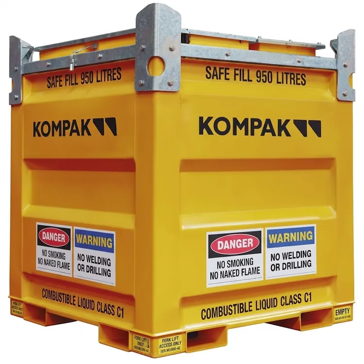 Tanque de Combustível KOMPAK 950L Parede Dupla Tanque de Combustível KOMPAK 950L Parede Dupla
