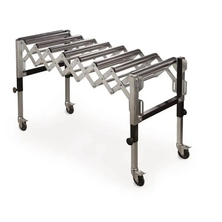 Transportador de rolos de tesoura HOLZSTAR SRB 130 130kg 9 rolos