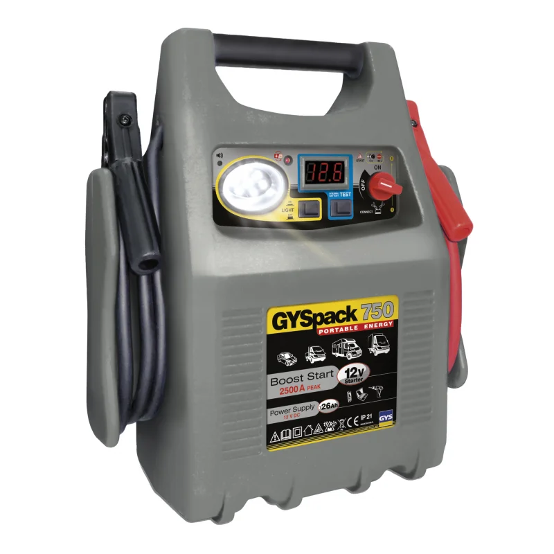 Arrancador de Baterias IMS GYSPACK 750 12V/24V 2500A Arrancador de Baterias IMS GYSPACK 750 12V/24V 2500A