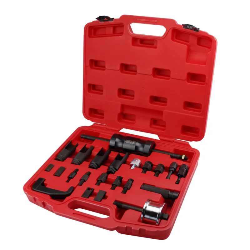 Kit Extractor para Injectores Diesel TOOLHUB 22 Peças 1.3kg 4kg Adaptadores Kit Extractor para Injectores Diesel TOOLHUB 22 Peças 1.3kg 4kg Adaptadores