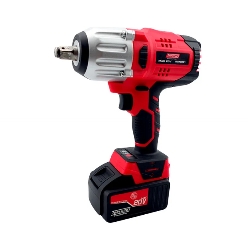 PISTOLA DE IMPACTO 20V 1/2″ SEM ESCOVAS 400 MAH 600 N.M. TOOLHUB PISTOLA DE IMPACTO 20V 1/2″ SEM ESCOVAS 400 MAH 600 N.M. TOOLHUB
