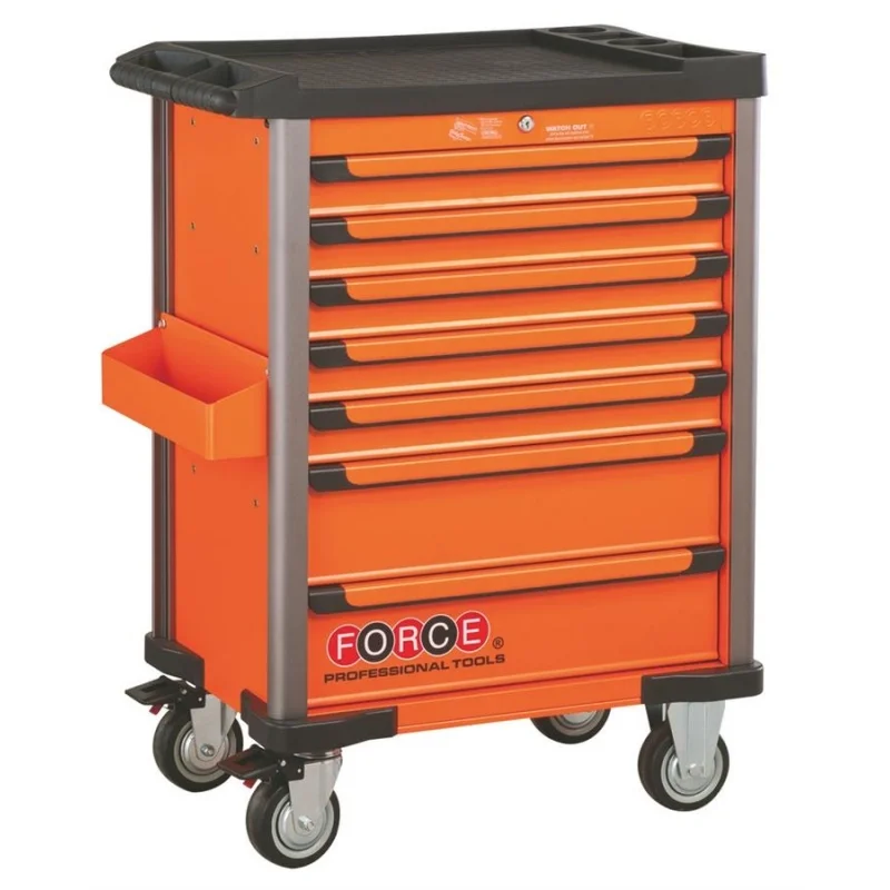Carro de Ferramentas FORCE FO10217A 7 Gavetas 80x50x103cm Carro de Ferramentas FORCE FO10217A 7 Gavetas 80x50x103cm