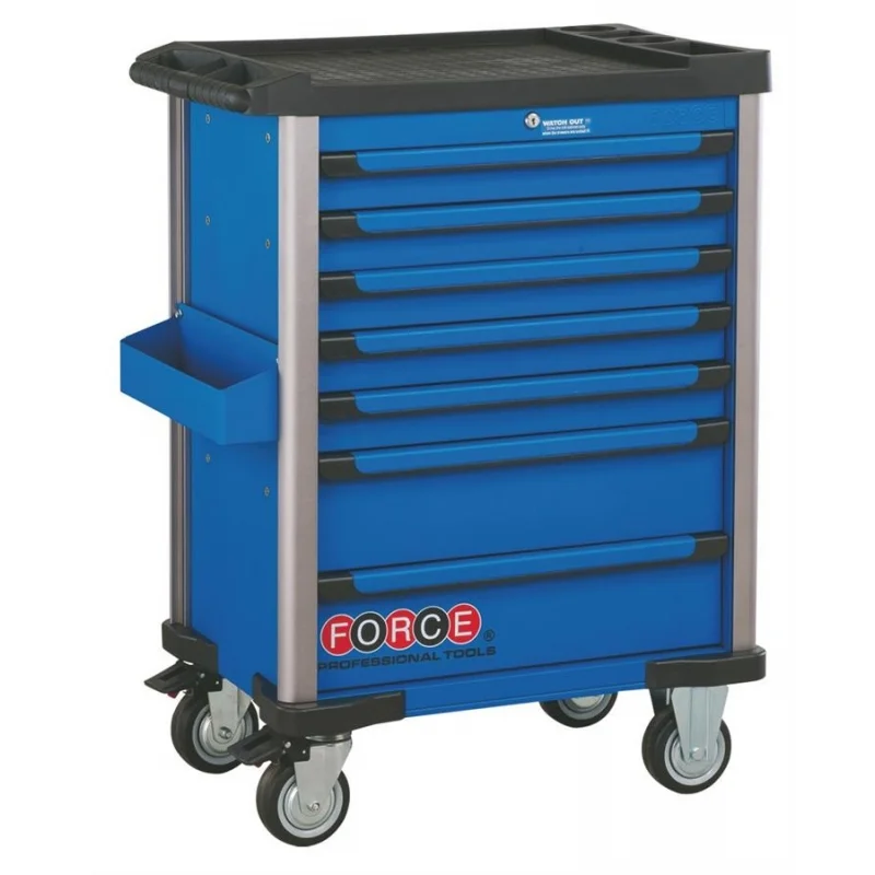 Carro de Ferramentas FORCE FO10217B 7 Gavetas 80x50x103cm Carro de Ferramentas FORCE FO10217B 7 Gavetas 80x50x103cm