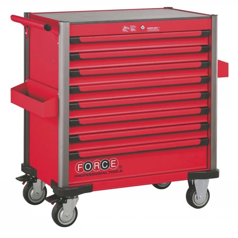 Carro de Ferramentas Jumbo FORCE FO10318R 8 Gavetas 95x50x103cm