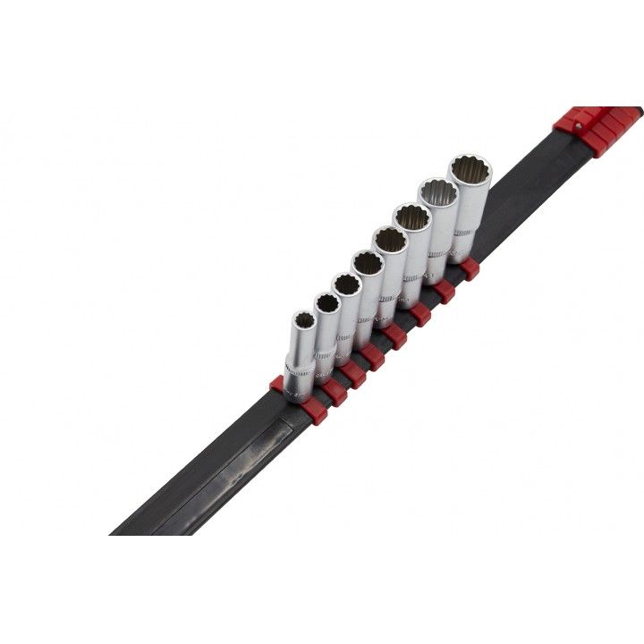 RÉGUA 8 CHAVES DE CAIXA 1/4 LONGAS BIHEXAGONAIS KROFTOOLS