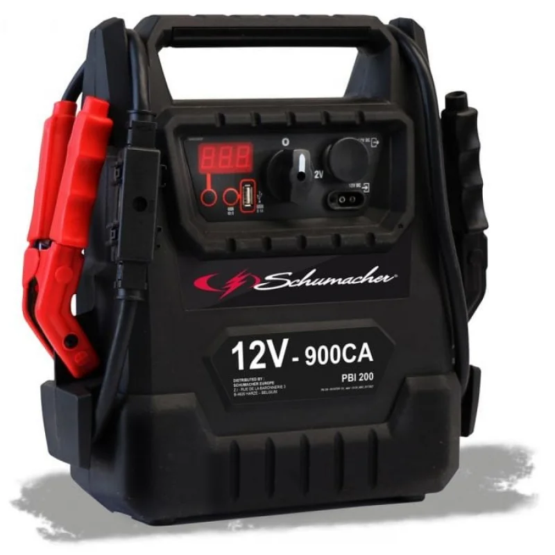 Booster de Arranque 12V PBI200 Schumacher 2300A Booster de Arranque 12V PBI200 Schumacher 2300A
