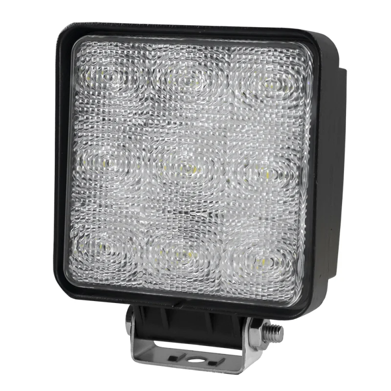 FAROL AUXILIAR LED - QUADRADO - 27W 10-30V JBM