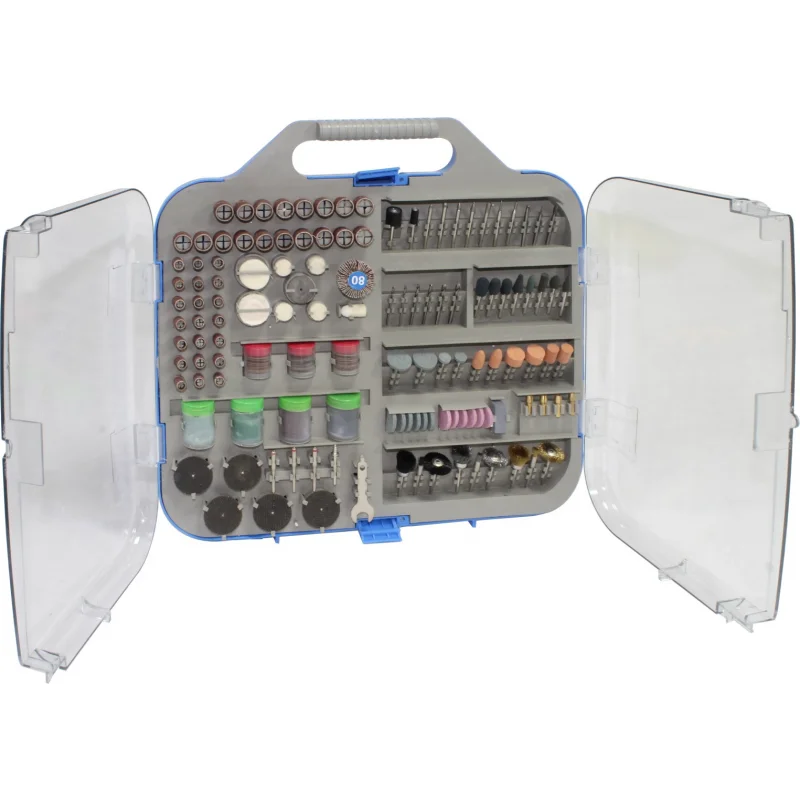 Conjunto de Acessórios para Mini Berbequim Retificador MADER 249 Peças Conjunto de Acessórios para Mini Berbequim Retificador MADER 249 Peças
