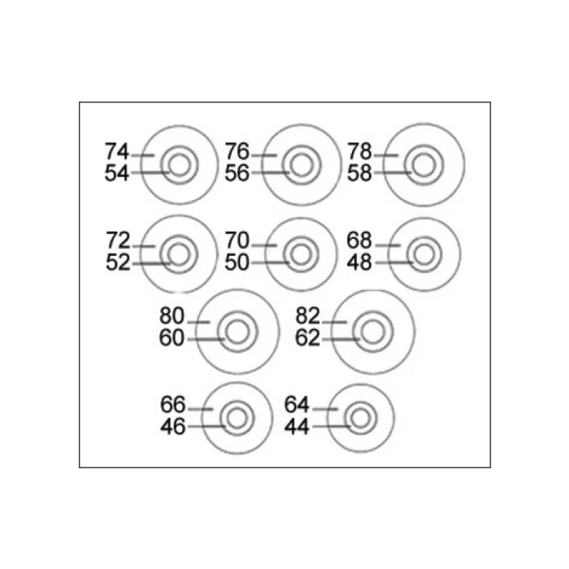 Ferramenta Universal de Remoção de Rolamentos e Casquilhos JBM M10-M18 com 20 Adaptadores