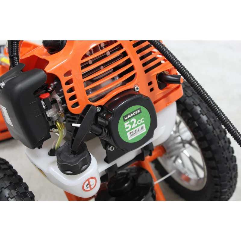 Roçadora com Rodas Pega Dupla 52cc MADER