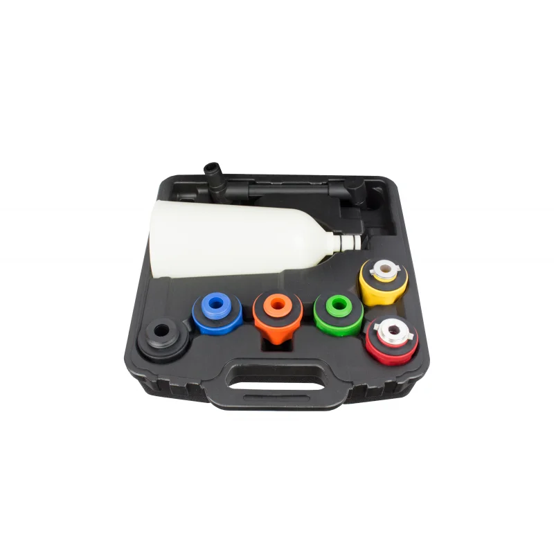 Funil de Óleo com Adaptadores 8 Peças Kroftools Funil de Óleo com Adaptadores 8 Peças Kroftools