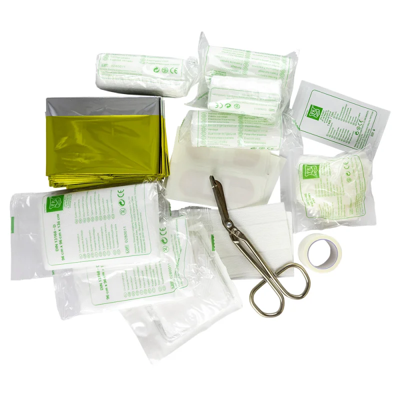 Kit de Primeiros Socorros JBM Certificado DIN 13164 Kit de Primeiros Socorros JBM Certificado DIN 13164
