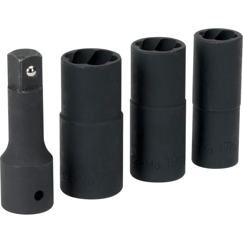 KIT DE CHAVES ESTRIADAS COM 6 FACES PARA RODAS TOOLHUB KIT DE CHAVES ESTRIADAS COM 6 FACES PARA RODAS TOOLHUB