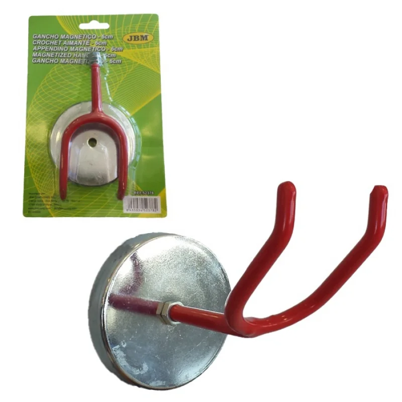 Gancho Magnético JBM 6cm Capacidade 3kg