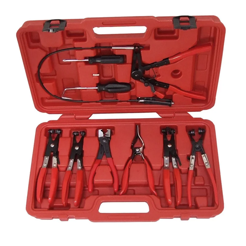 CONJUNTO DE ALICATES P/ ABRAÇADEIRAS 9 PÇS TOOLHUB CONJUNTO DE ALICATES P/ ABRAÇADEIRAS 9 PÇS TOOLHUB