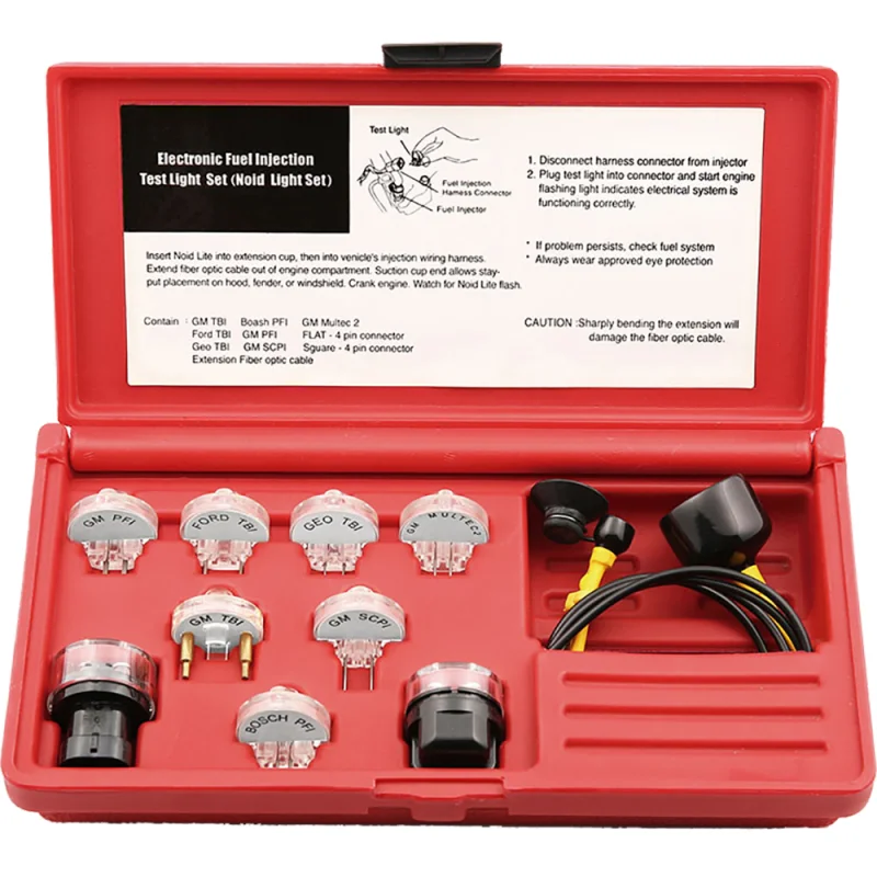 KIT TESTE SISTEMA INJECÇÃO ELÉCTRICA A GASOLINA TOOLHUB KIT TESTE SISTEMA INJECÇÃO ELÉCTRICA A GASOLINA TOOLHUB
