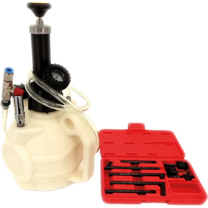 BOMBA MANUAL ENCHIMENTO DE LÍQUIDO ATF 4L C/ 8 ADAPTADORES TOOLHUB BOMBA MANUAL ENCHIMENTO DE LÍQUIDO ATF 4L C/ 8 ADAPTADORES TOOLHUB
