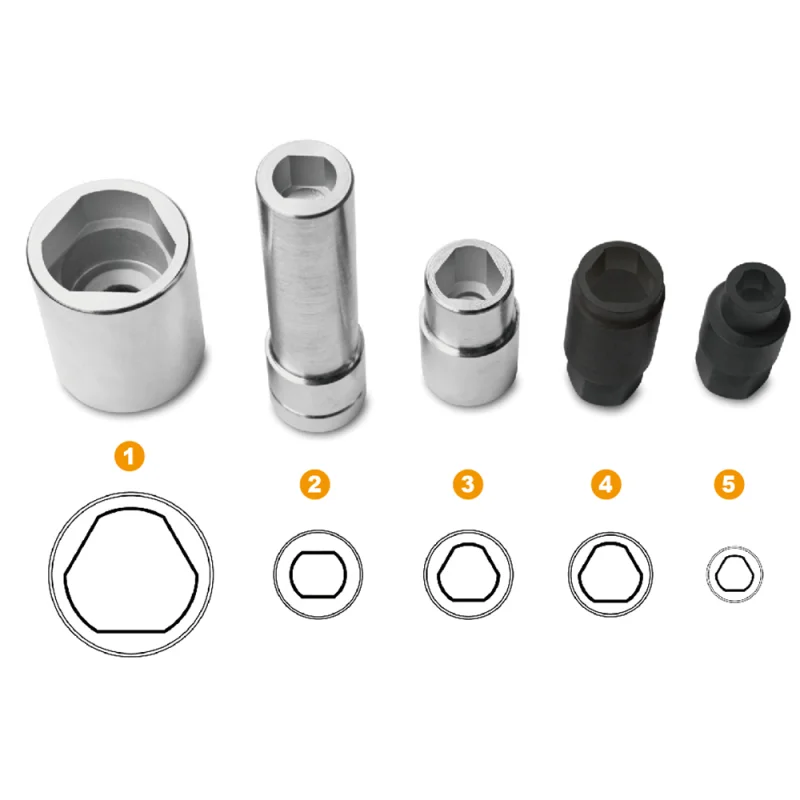 CHAVES PARA BOMBA INJECTORA 5 PEÇAS TOOLHUB