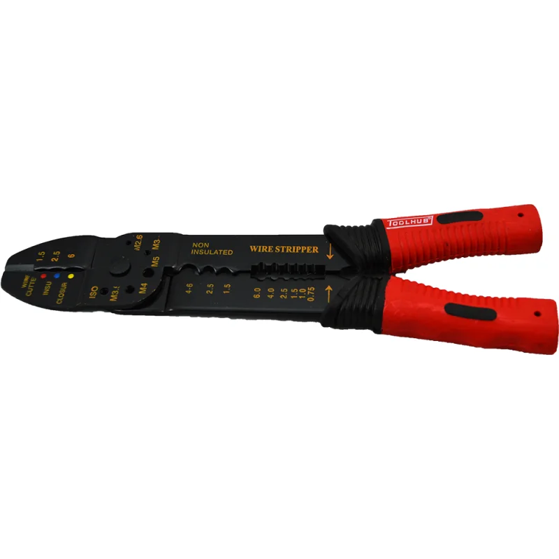 ALICATE PARA CRAVAR TERMINAIS 225MM TOOLHUB