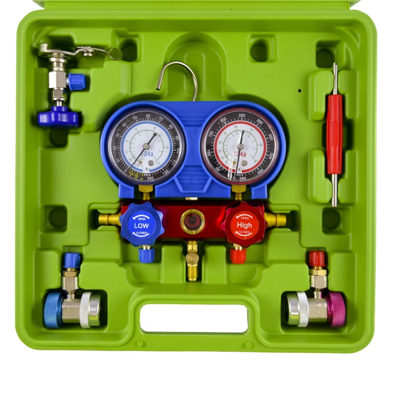 SET DE VERIFICAÇÃO/ENCHIMENTO/ESVAZIAMENTO DE SISTEMA A/C JBM
