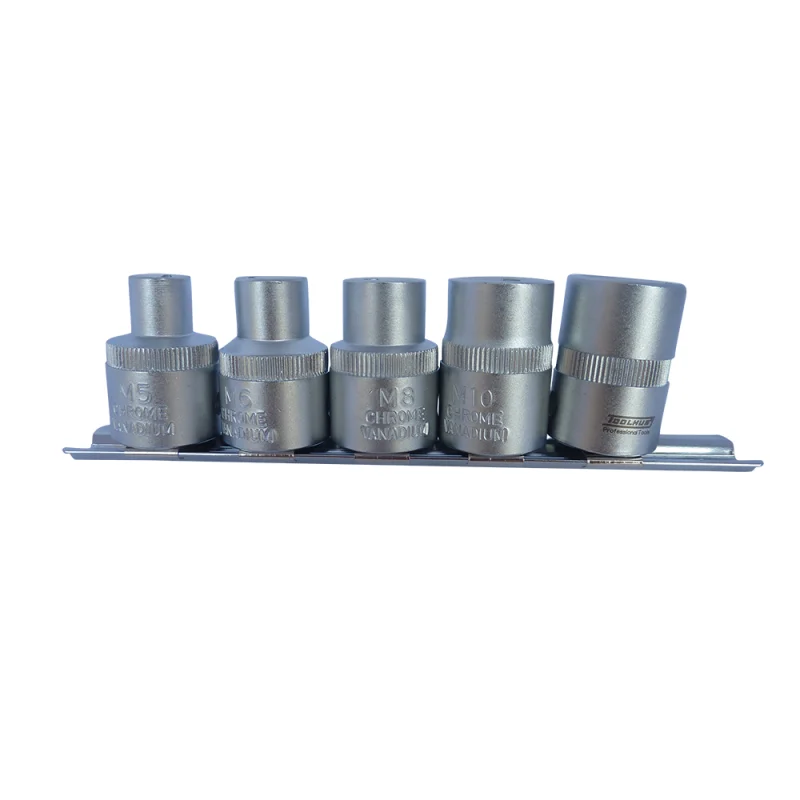 JOGO DE CHAVES TRIANGULARES 1/2" M5 - M12 5 PÇS TOOLHUB JOGO DE CHAVES TRIANGULARES 1/2" M5 - M12 5 PÇS TOOLHUB