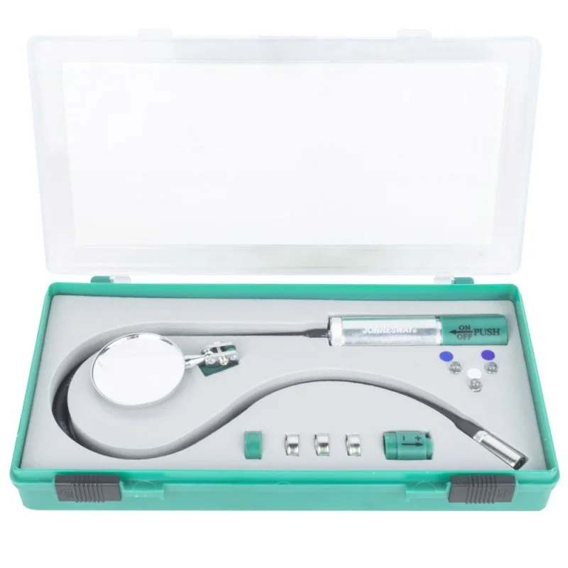 KIT DE PESCA MAGNÉTICO COM LUZ E ESPELHO JONNESWAY