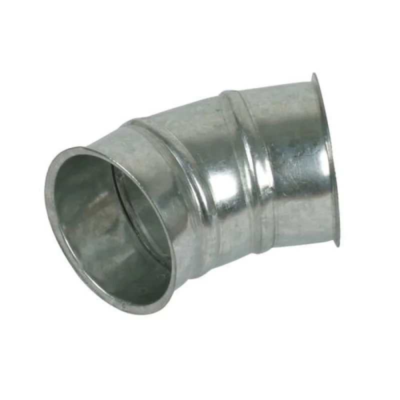 CURVA 45 ° CRAVADO EM AMBOS OS LADOS Ø 200MM HOLZSTAR CURVA 45 ° CRAVADO EM AMBOS OS LADOS Ø 200MM HOLZSTAR