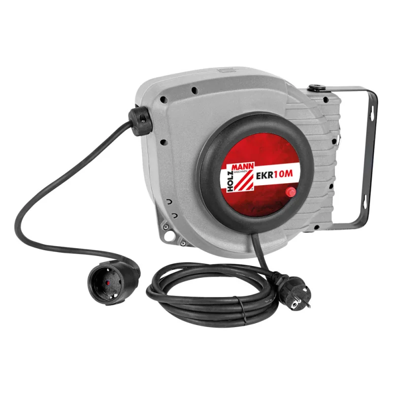 Enrolador de Cabo Elétrico HOLZMANN EKR10M 230V 10m Enrolador de Cabo Elétrico HOLZMANN EKR10M 230V 10m