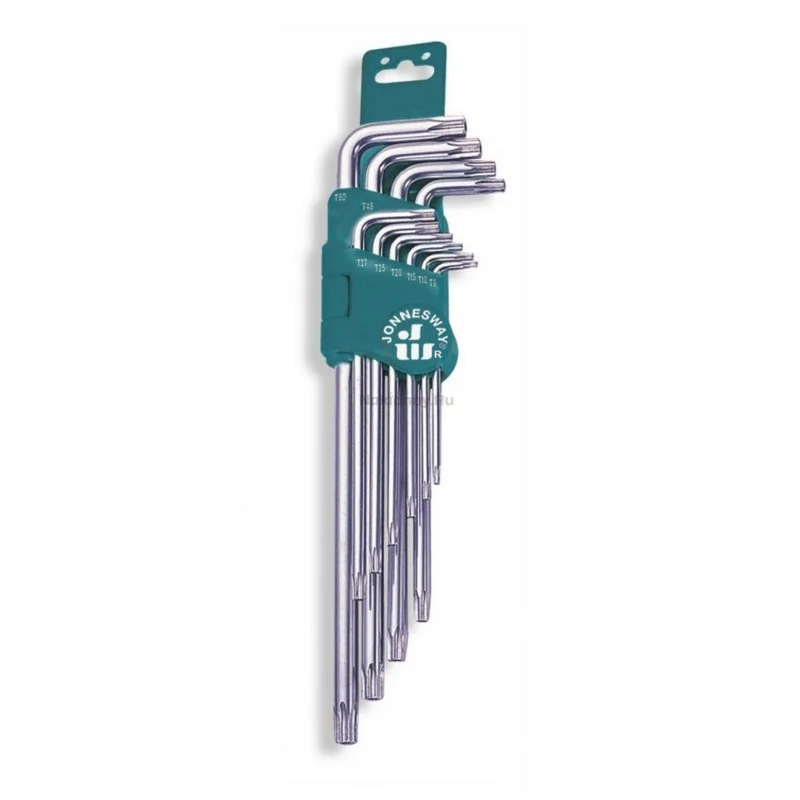JOGO DE 10 CHAVES TORX LONGAS JONNESWAY