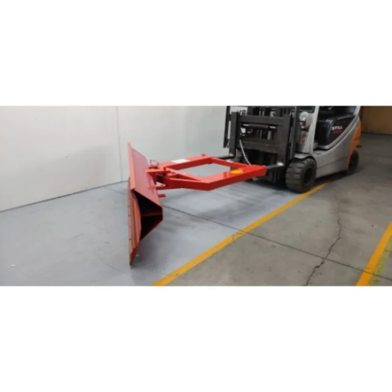 Pá para Retirar Neve e Produtos a Granel para Empilhador ND 2000 x 500 mm Ângulo 30º
