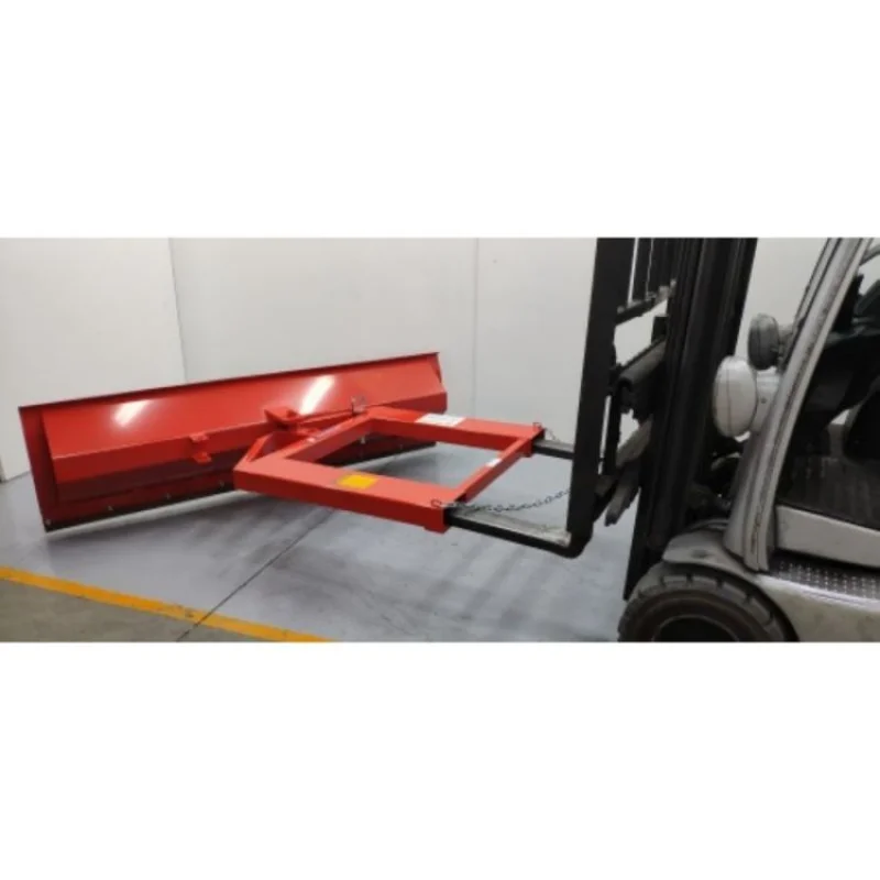 Pá para Retirar Neve e Produtos a Granel para Empilhador ND 2000 x 500 mm Ângulo 30º