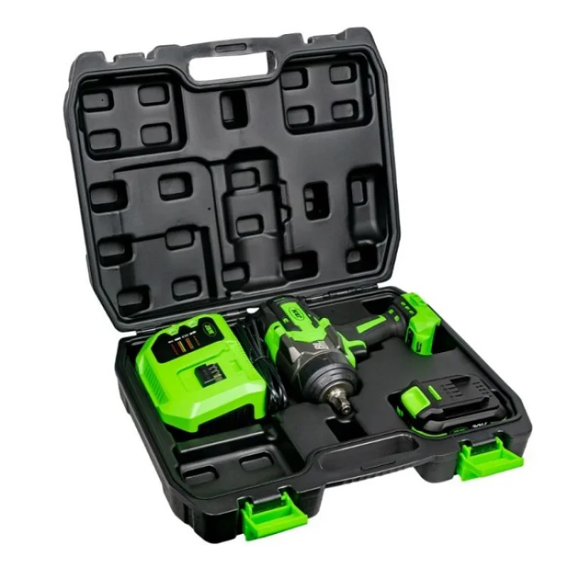 PISTOLA DE IMPACTO BRUSHLESS A BATERIA 1/2" JBM PISTOLA DE IMPACTO BRUSHLESS A BATERIA 1/2" JBM