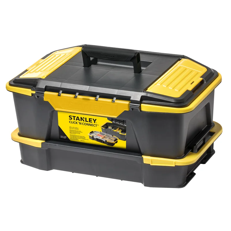 Mala de ferramentas e organizador Click & Connect STANLEY 71962 507x310x247mm Mala de ferramentas e organizador Click & Connect STANLEY 71962 507x310x247mm