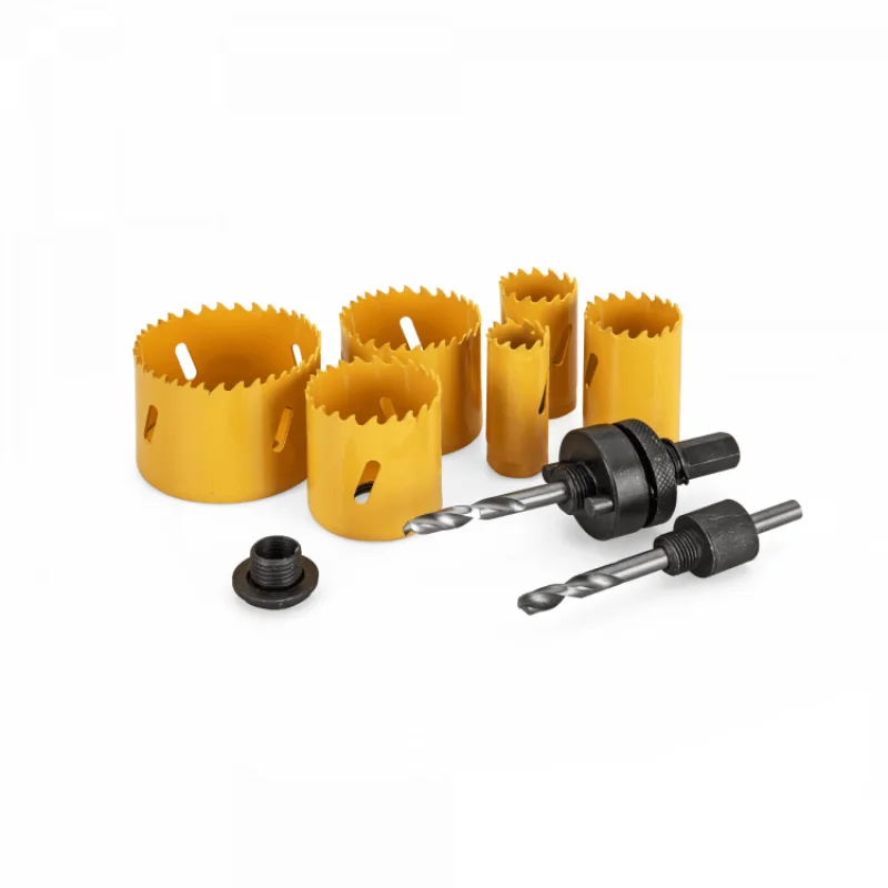 Conjunto Misto de 6 Serras Craneanas VITO Aço HSS 22-64mm