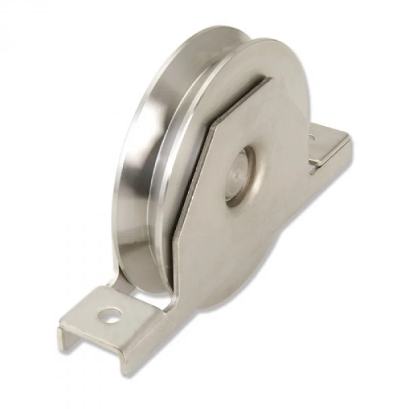 Roda de Encastrar Canal em V 80mm GAYNER
